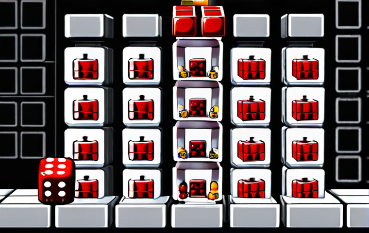 ** Cubes in MapleStory: A player contemplating whether using cubes is gambling or strategy. Show various types of cubes like Red Cubes and Black Cubes.
**