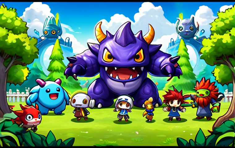 **
"A vibrant MapleStory monster park scene, with a fully clothed character battling various colorful monsters. The background showcases a whimsical, themed park environment. Safe for work, appropriate content, perfect anatomy, natural proportions, professional, family-friendly, well-formed hands, proper finger count, natural body proportions, fully clothed, modest clothing."
**