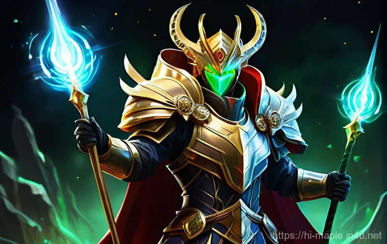 메이플스토리 비숍 지원 스킬 - **Prompt: The Unyielding Protector**
A dynamic, anime-style digital painting showcasing a benevo...