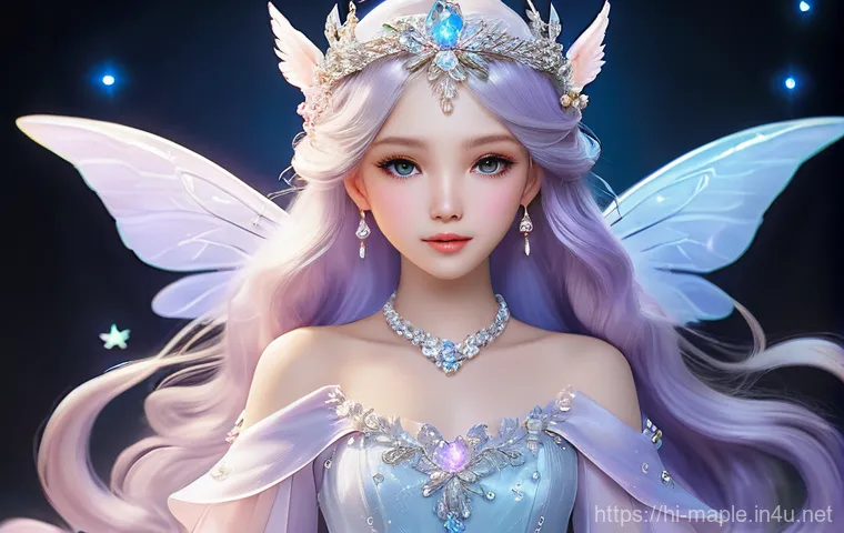 메이플스토리 코디 아이템 추천 - **Magical Pastel Dreamer:** A female MapleStory-style character, depicted from the waist up, with a ...