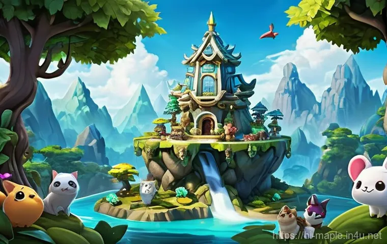 메이플스토리 펫 훈련 방법 - A dynamic scene featuring a fully clothed MapleStory adventurer in ornate, fantastical armor, standi... 메이플스토리 펫 훈련 방법 - A dynamic scene featuring a fully clothed MapleStory adventurer in ornate, fantastical armor, standi...